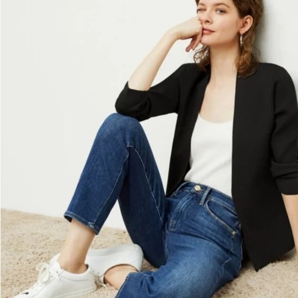 MM. Lafleur Woolf Jardigan in Black